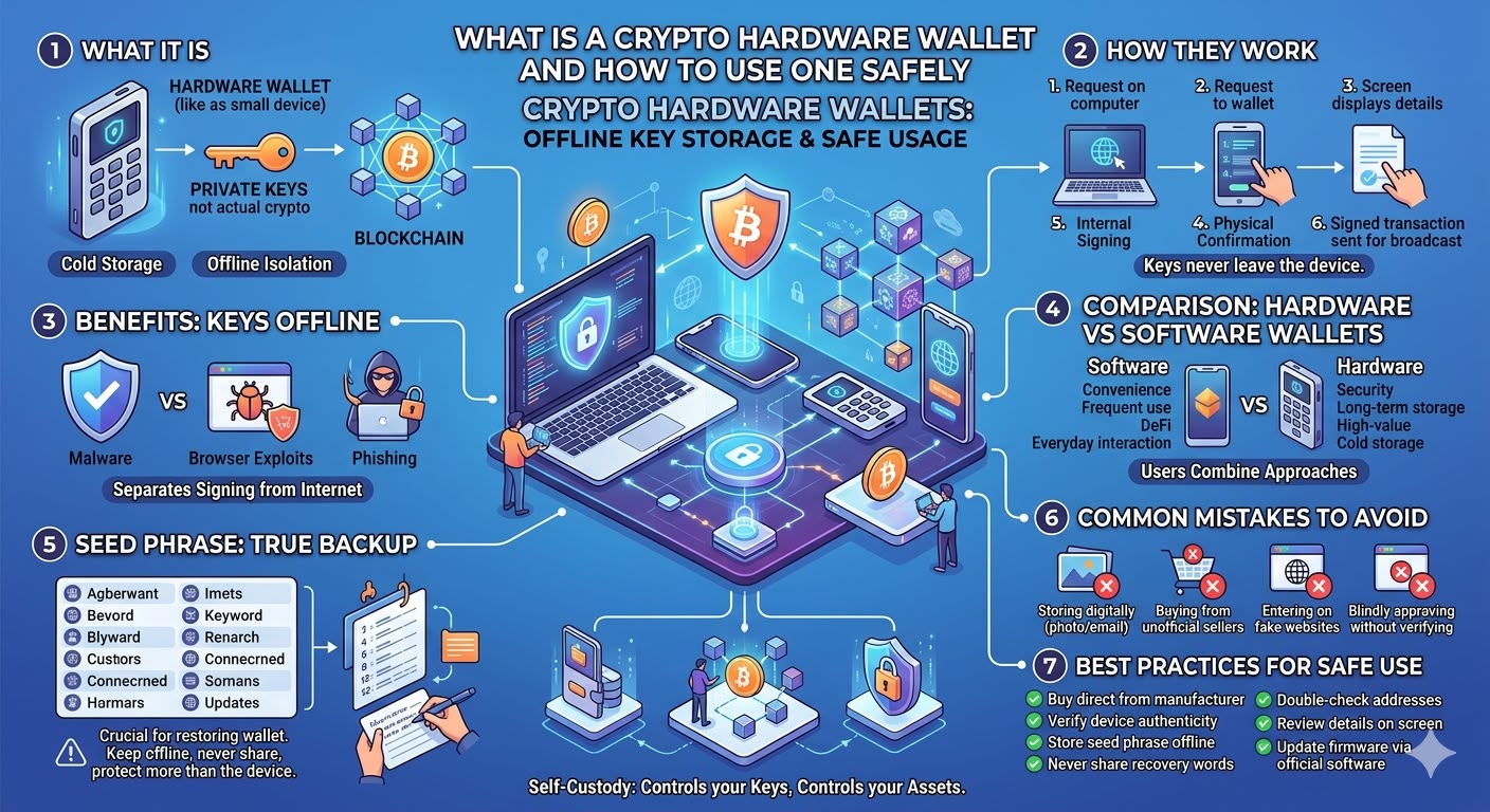 What Is a Crypto Hardware Wallet and How to Safely Use One